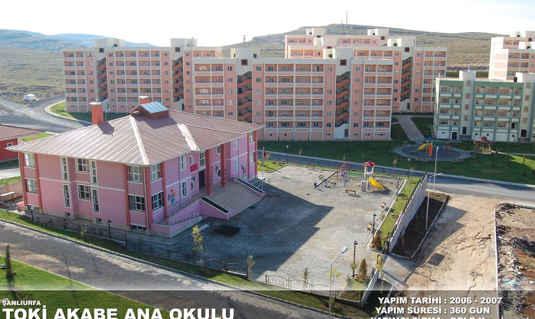 Şanlıurfa Toki Akabe Anaokulu